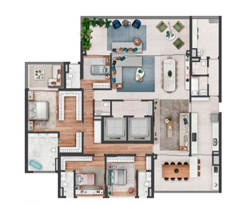 Apartamento, 3 quartos, 142 m² - Foto 7