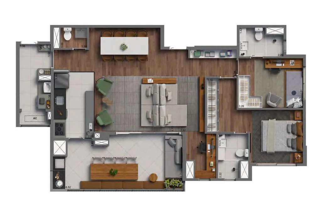 Casa, 3 quartos, 134 m² - Foto 9
