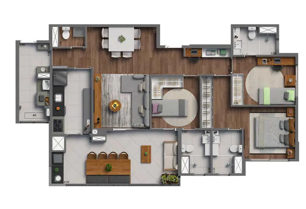Casa, 3 quartos, 134 m² - Foto 8