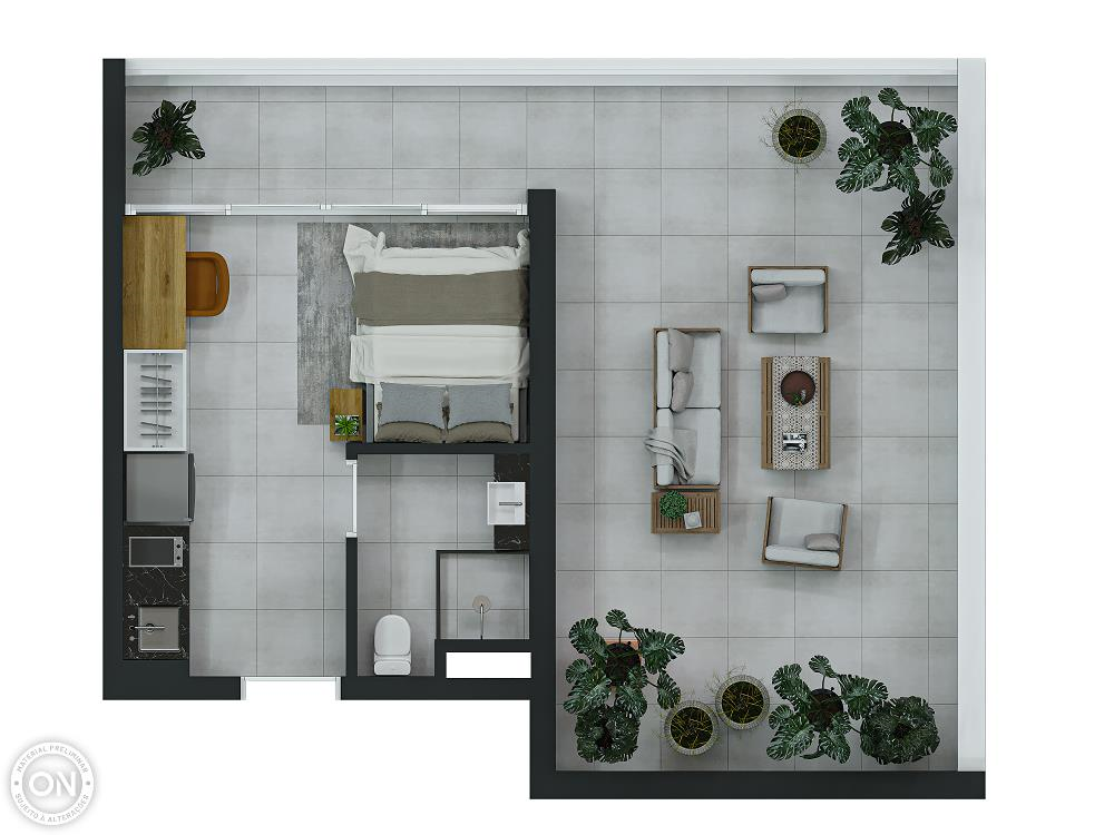 Apartamento, 1 quarto, 17 m² - Foto 20
