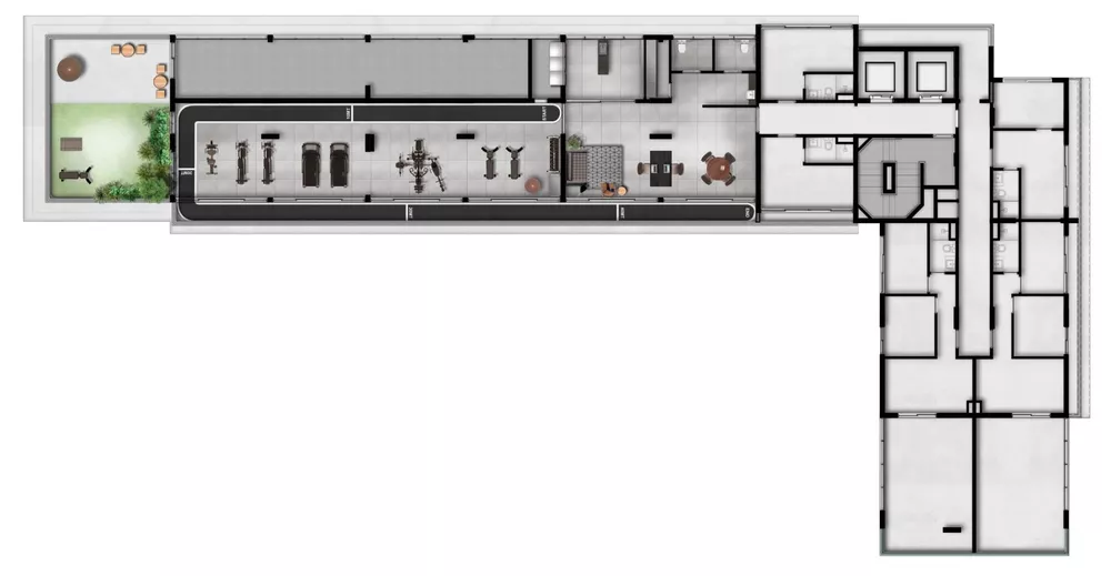 Apartamento, 1 quarto, 17 m² - Foto 1