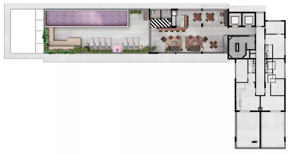 Apartamento, 1 quarto, 17 m² - Foto 4
