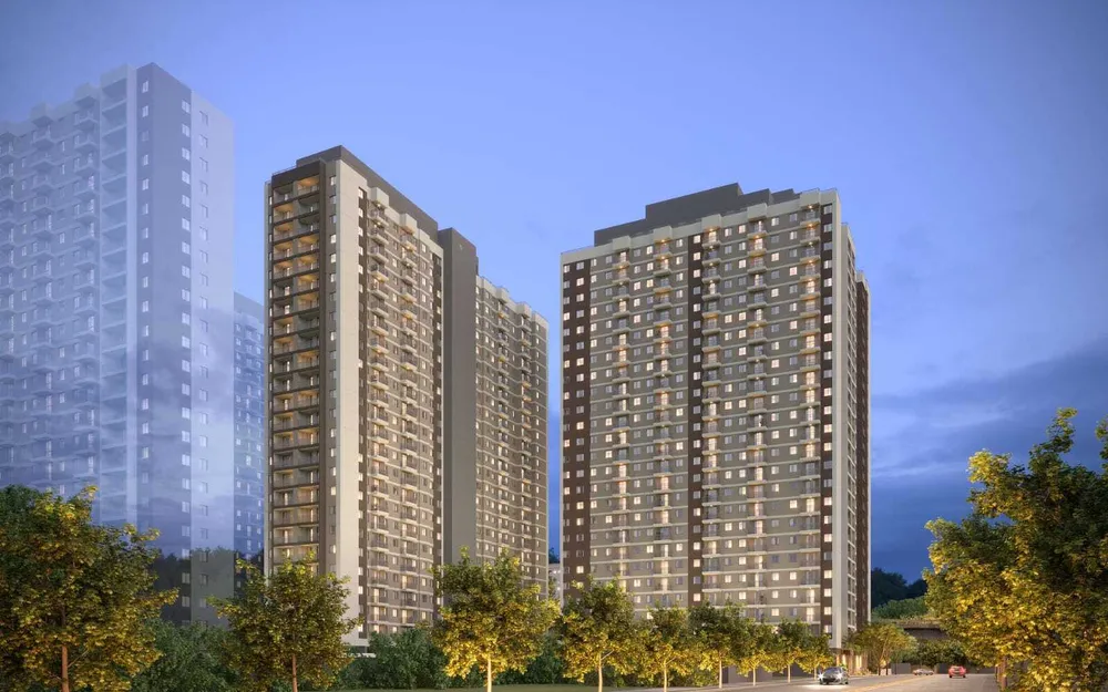 Apartamento, 3 quartos, 56 m² - Foto 2