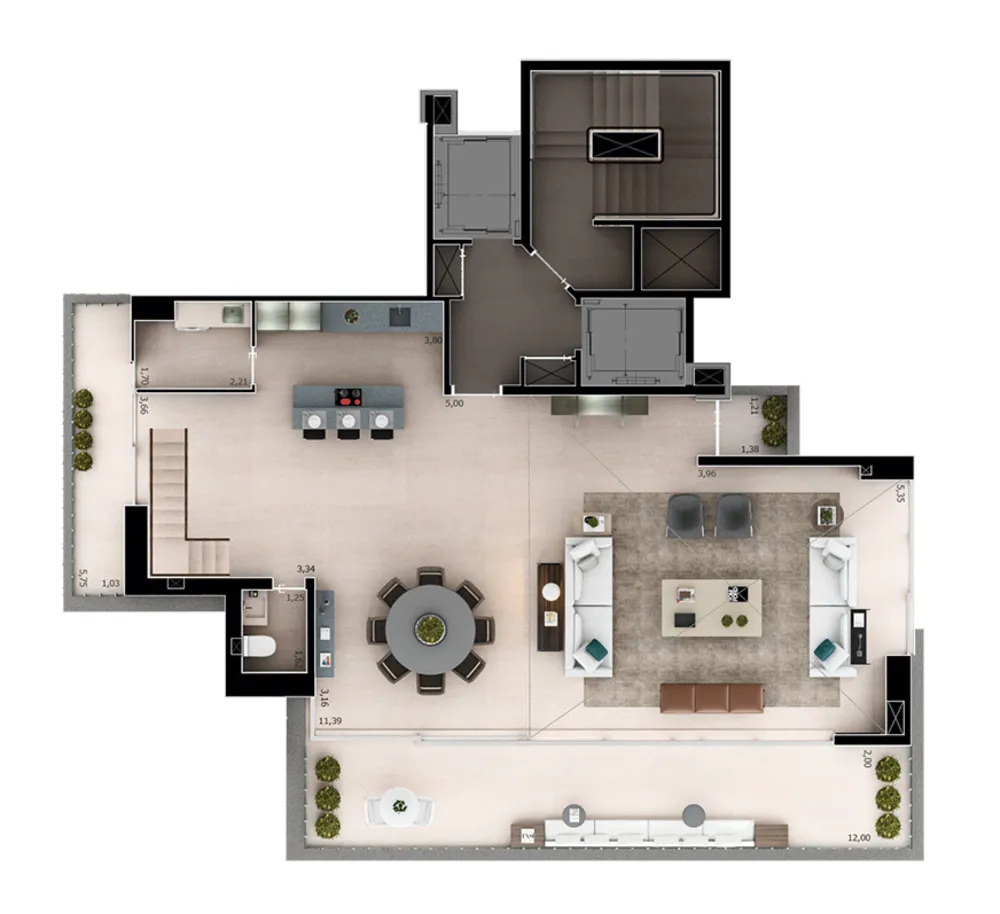 Casa, 2 quartos, 151 m² - Foto 3