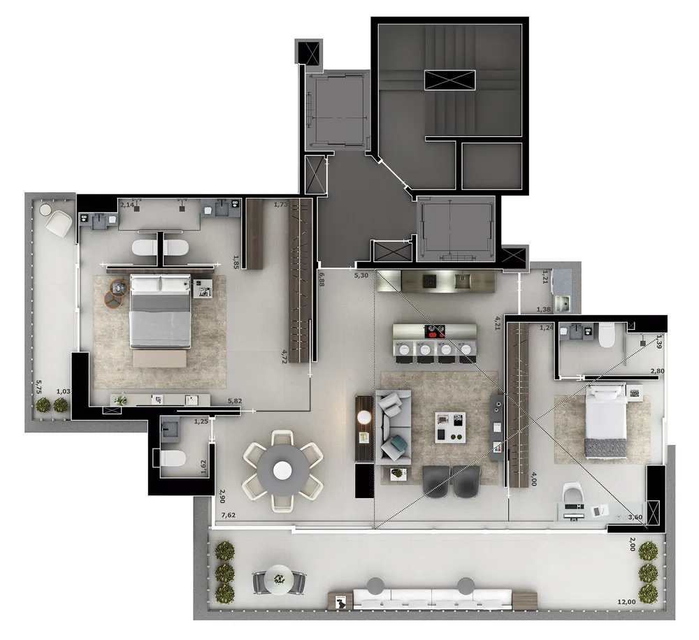 Casa, 2 quartos, 151 m² - Foto 1