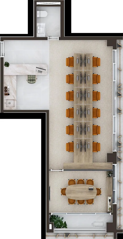 Sala-Conjunto, 34 m² - Foto 7
