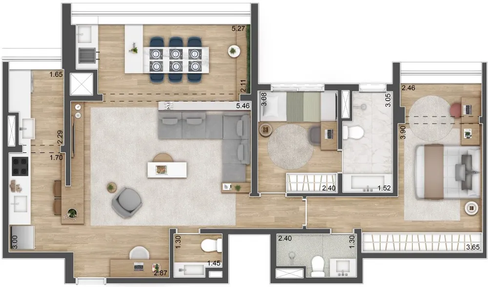 Casa, 3 quartos, 148 m² - Foto 5