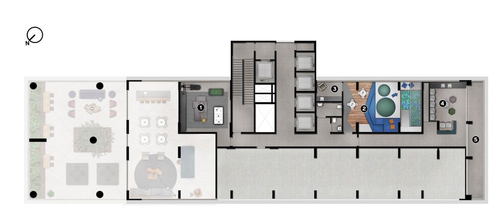 Apartamento à venda com 1 quarto, 41m² - Foto 6