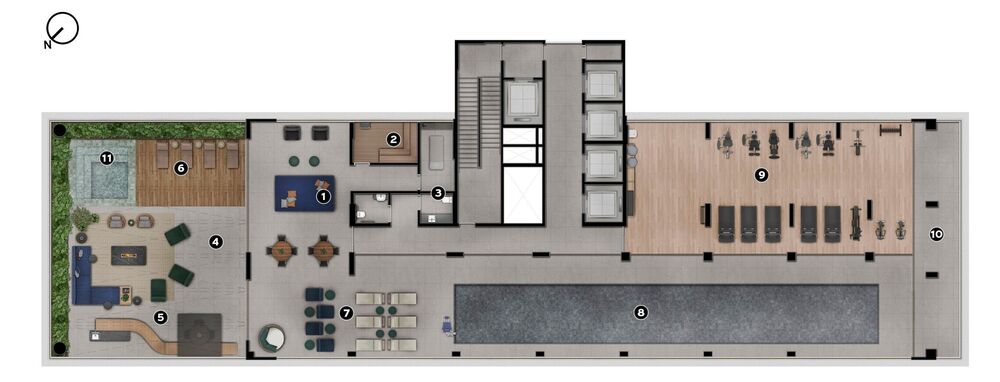 Apartamento à venda com 1 quarto, 41m² - Foto 8