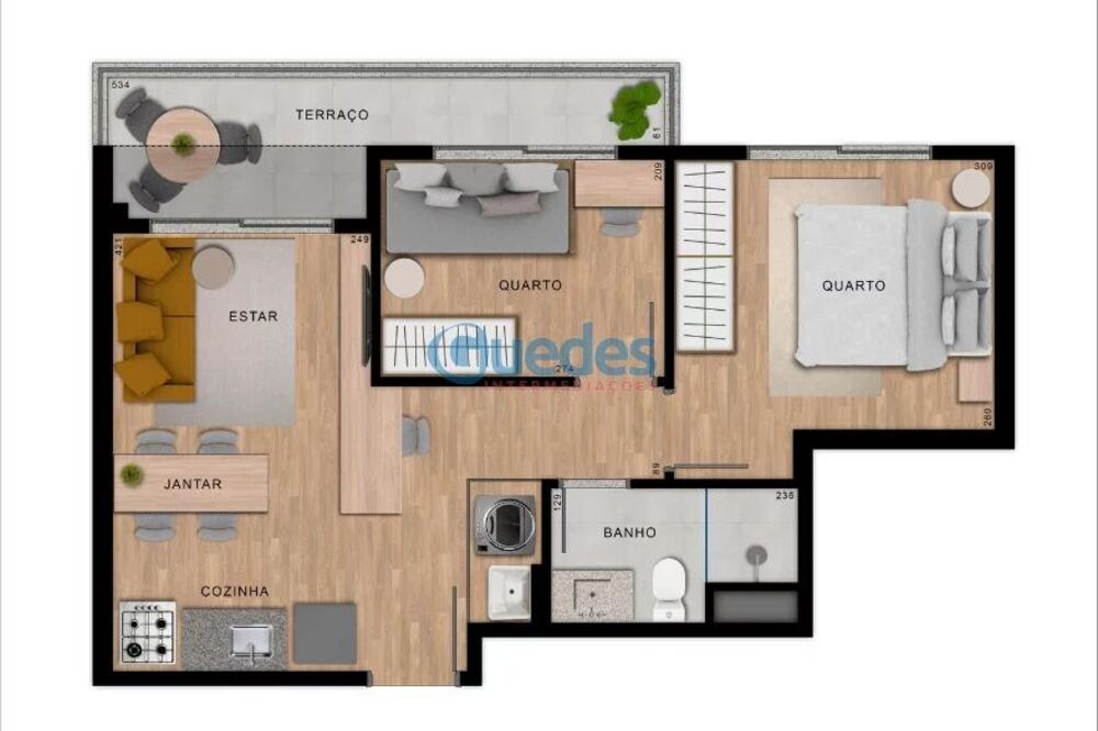 Apartamento, 37 m² - Foto 20