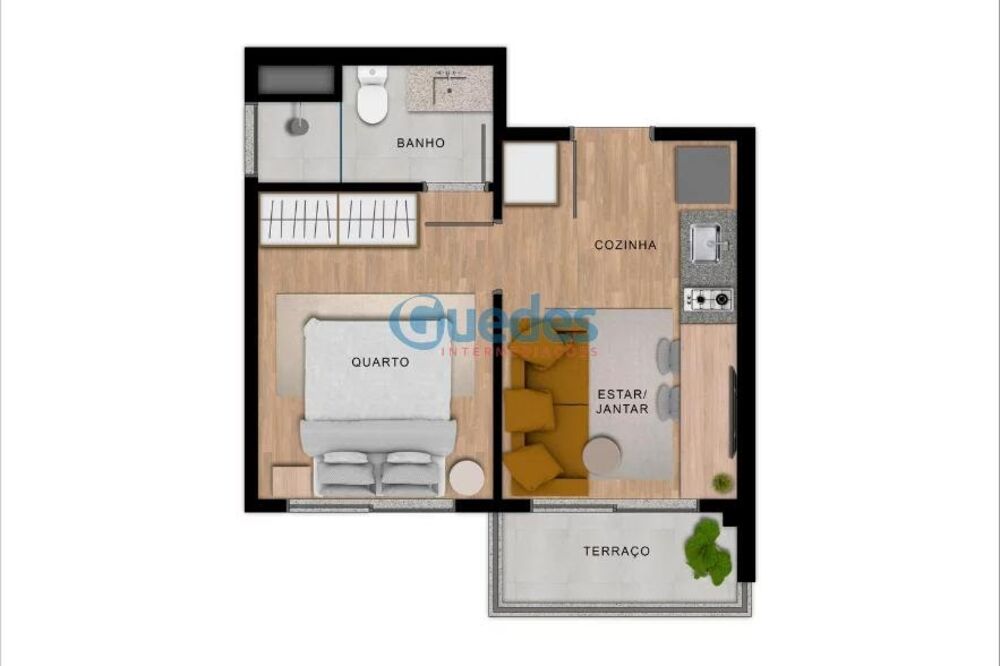 Apartamento, 37 m² - Foto 18