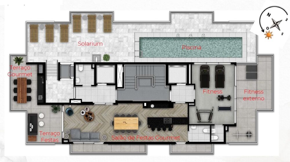 Apartamento, 1 quarto, 31 m² - Foto 2