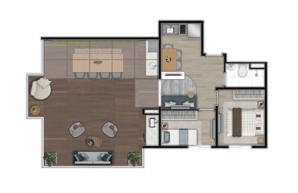Apartamento, 1 quarto, 29 m² - Foto 11