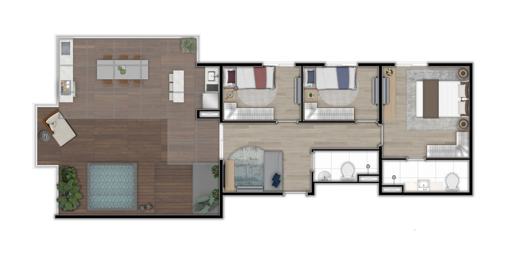 Apartamento, 1 quarto, 29 m² - Foto 16