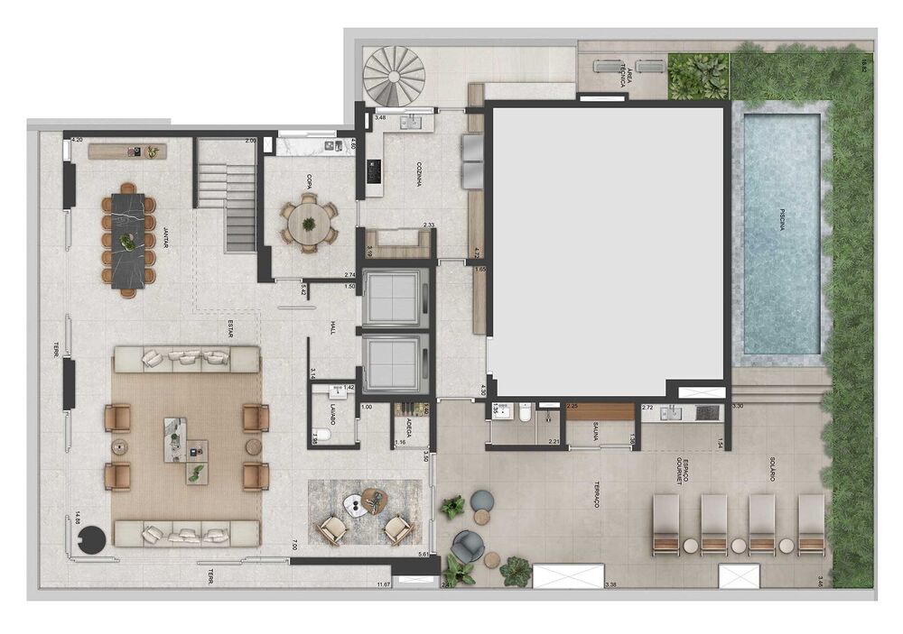 Apartamento, 4 quartos, 368 m² - Foto 10