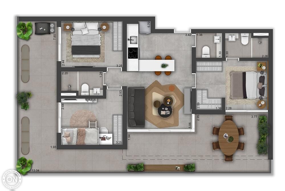 Casa, 1 quarto, 71 m² - Foto 5