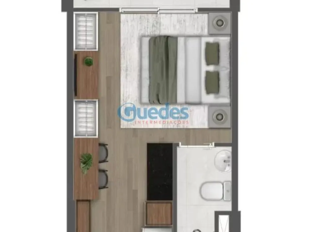 Apartamento, 2 quartos, 34 m² - Foto 16