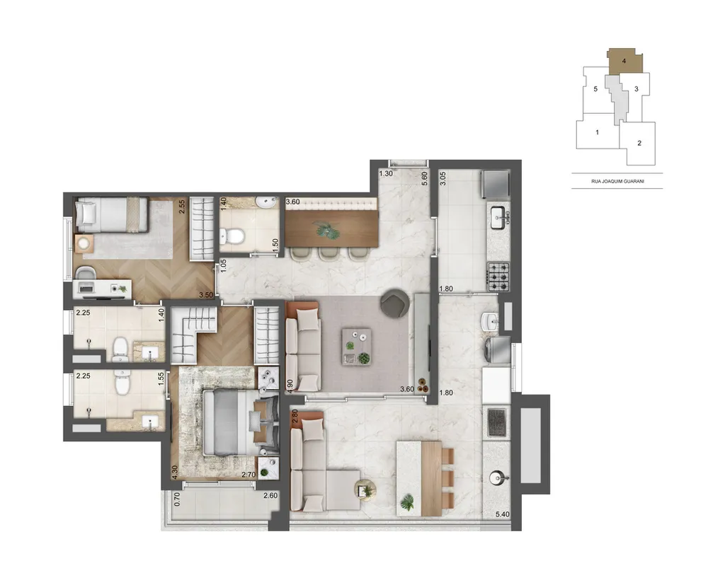 Casa, 3 quartos, 170 m² - Foto 1