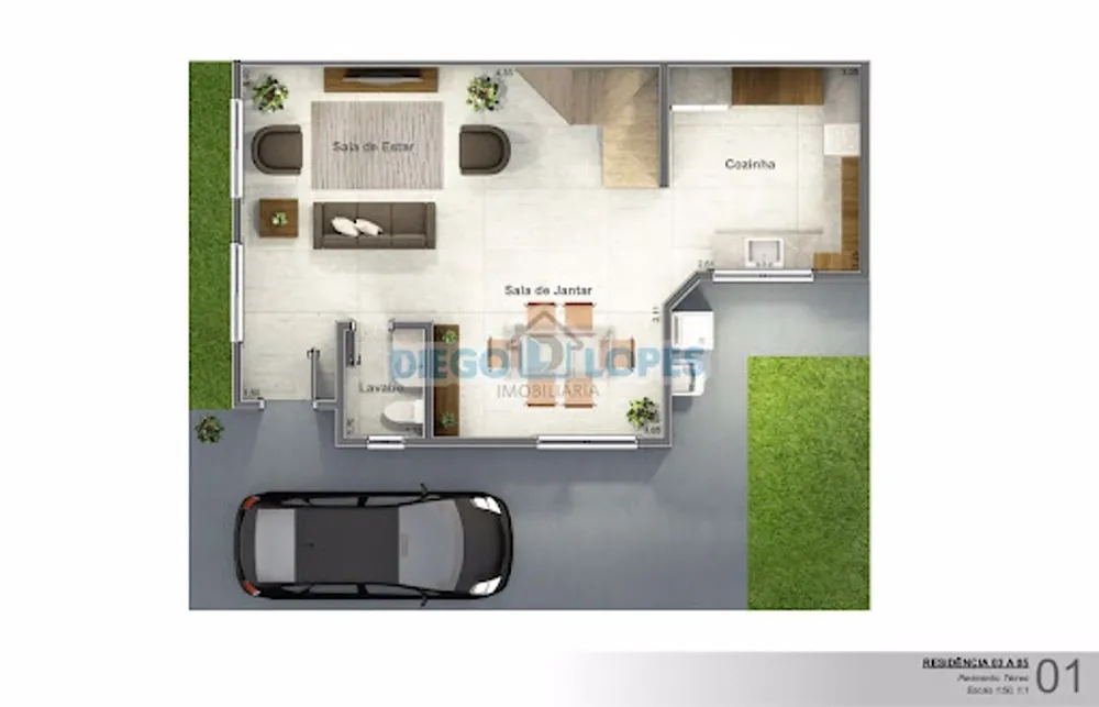 Sobrado, 3 quartos, 149 m² - Foto 2