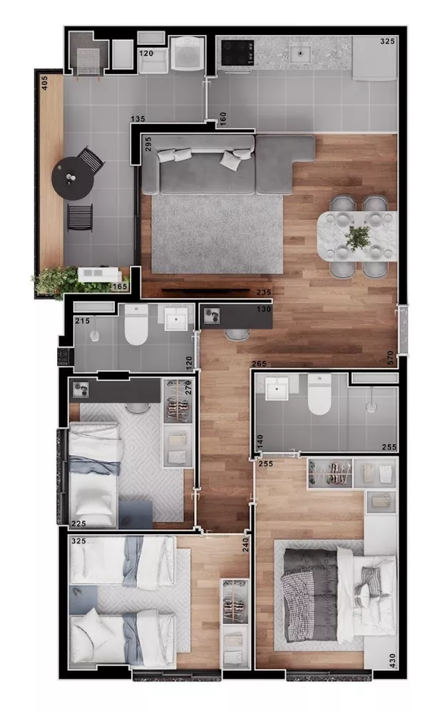 Cobertura à venda com 3 quartos, 177m² - Foto 2