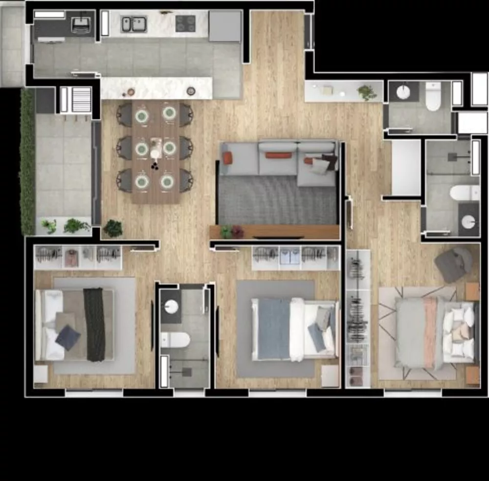 Cobertura à venda com 3 quartos, 114m² - Foto 4