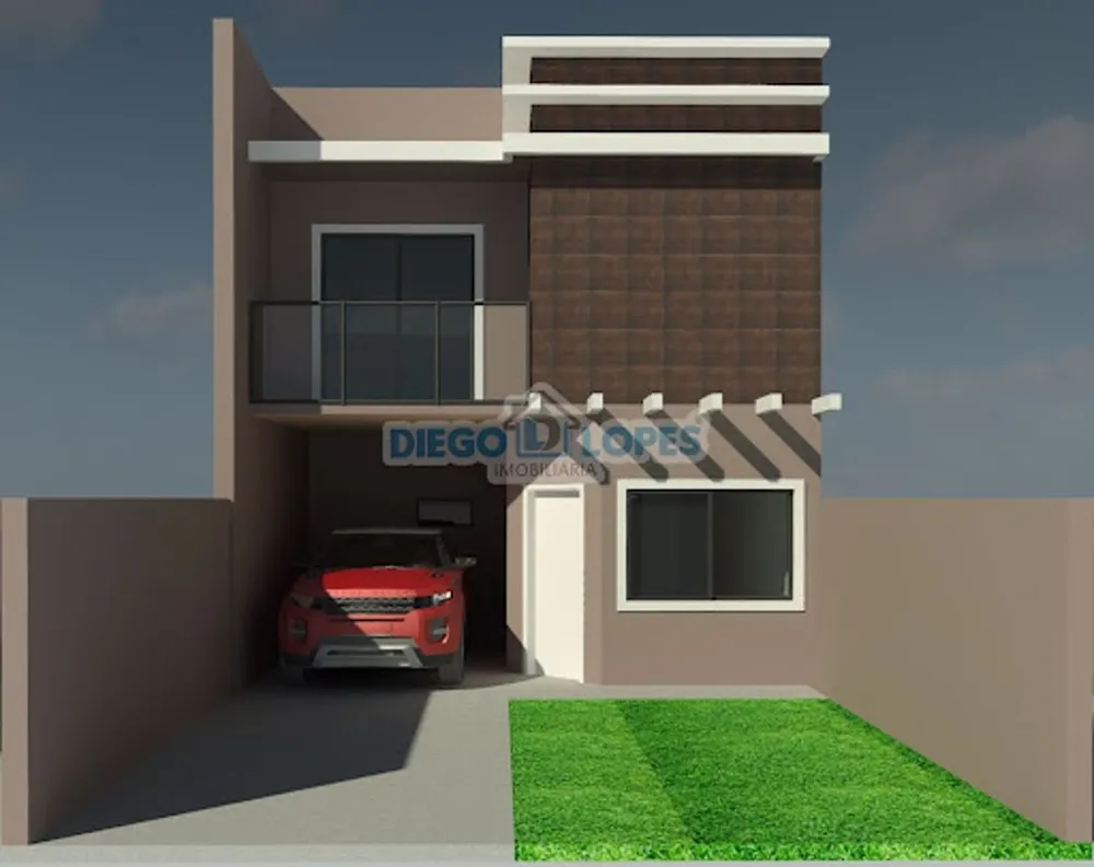 Sobrado, 3 quartos, 125 m² - Foto 1