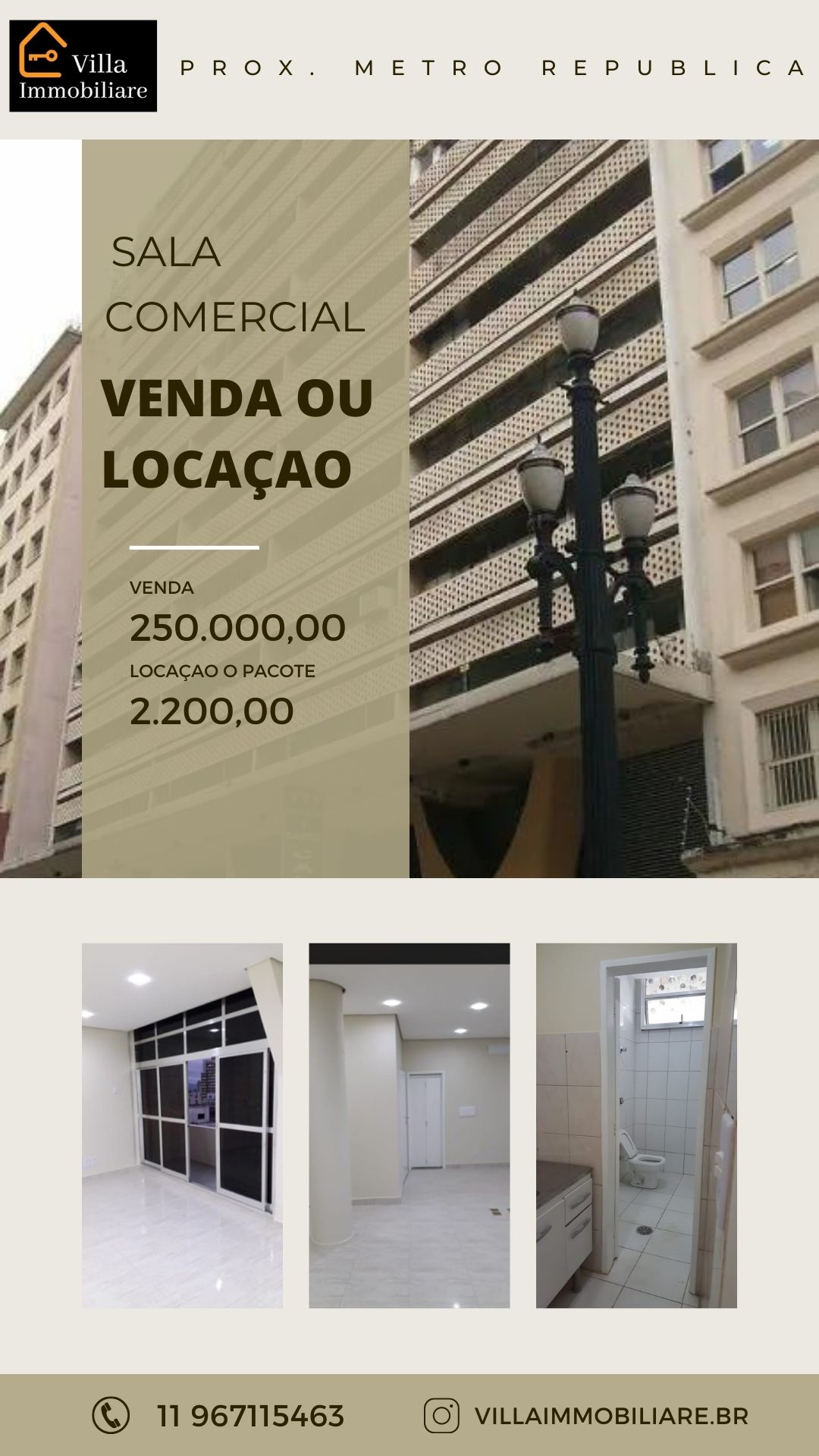 Conjunto Comercial-Sala à venda e aluguel, 63m² - Foto 1