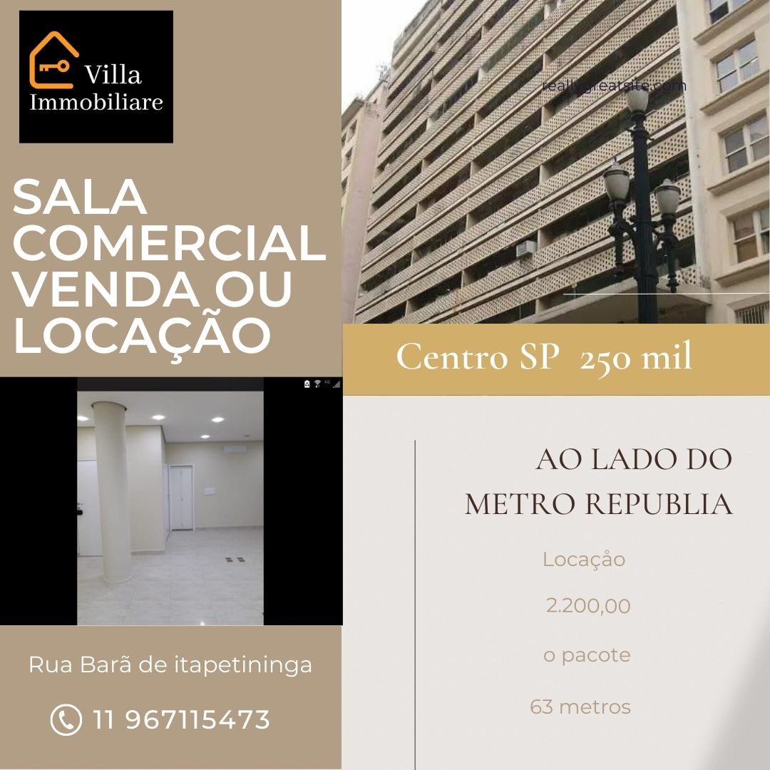 Conjunto Comercial-Sala à venda e aluguel, 63m² - Foto 6