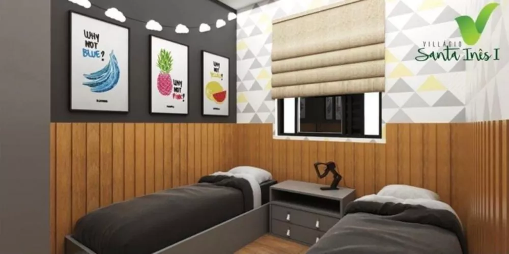 Sobrado, 2 quartos, 55 m² - Foto 1