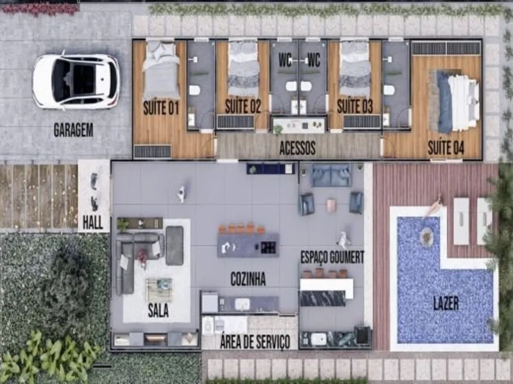 Casa, 4 quartos, 70 m² - Foto 6