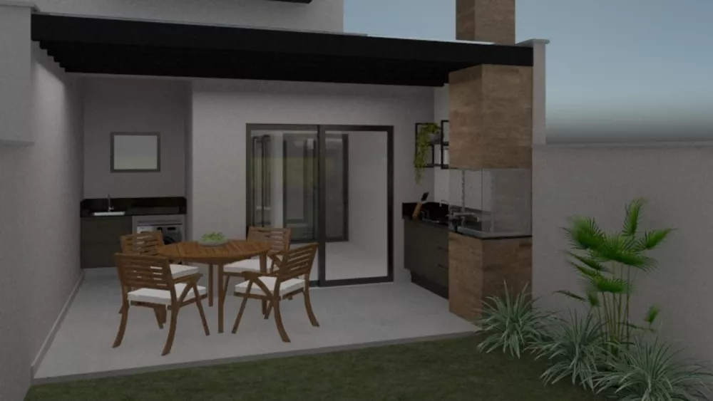Sobrado, 3 quartos, 125 m² - Foto 1