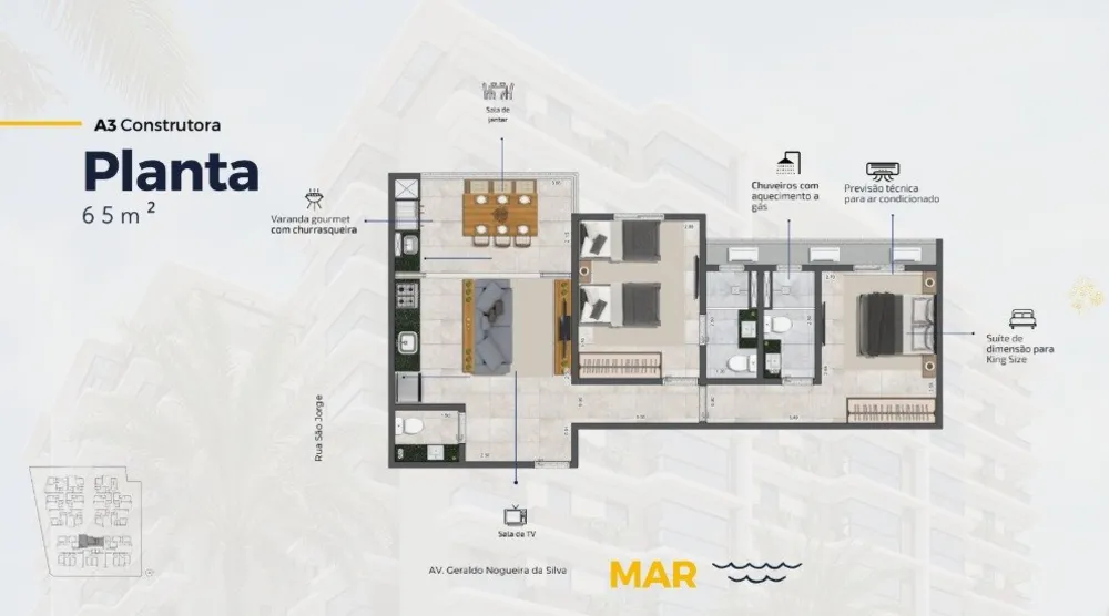 Apartamento, 2 quartos, 59 m² - Foto 15