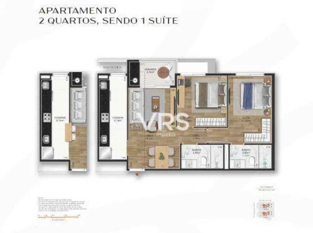 Apartamento, 2 quartos, 65 m² - Foto 32