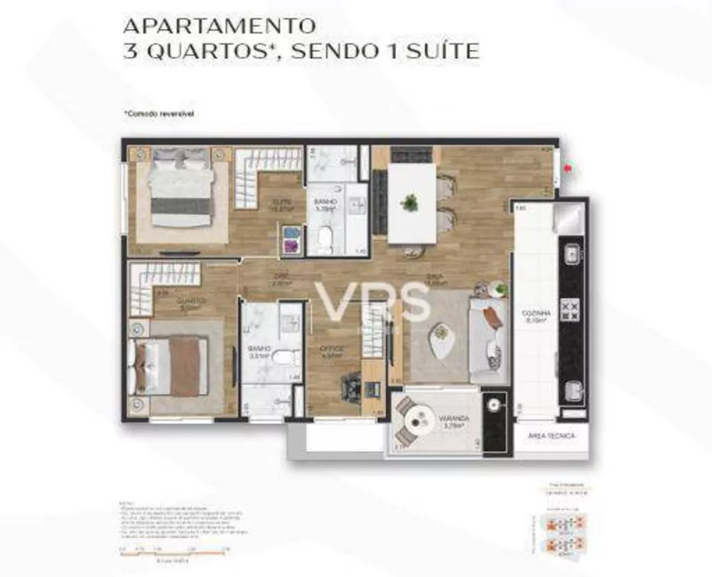 Apartamento, 2 quartos, 65 m² - Foto 28