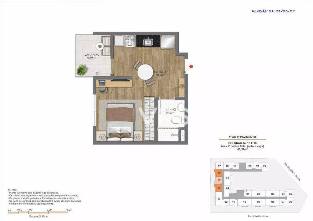 Apartamento, 1 quarto, 28 m² - Foto 35