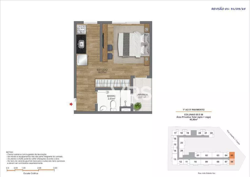 Apartamento, 1 quarto, 28 m² - Foto 18