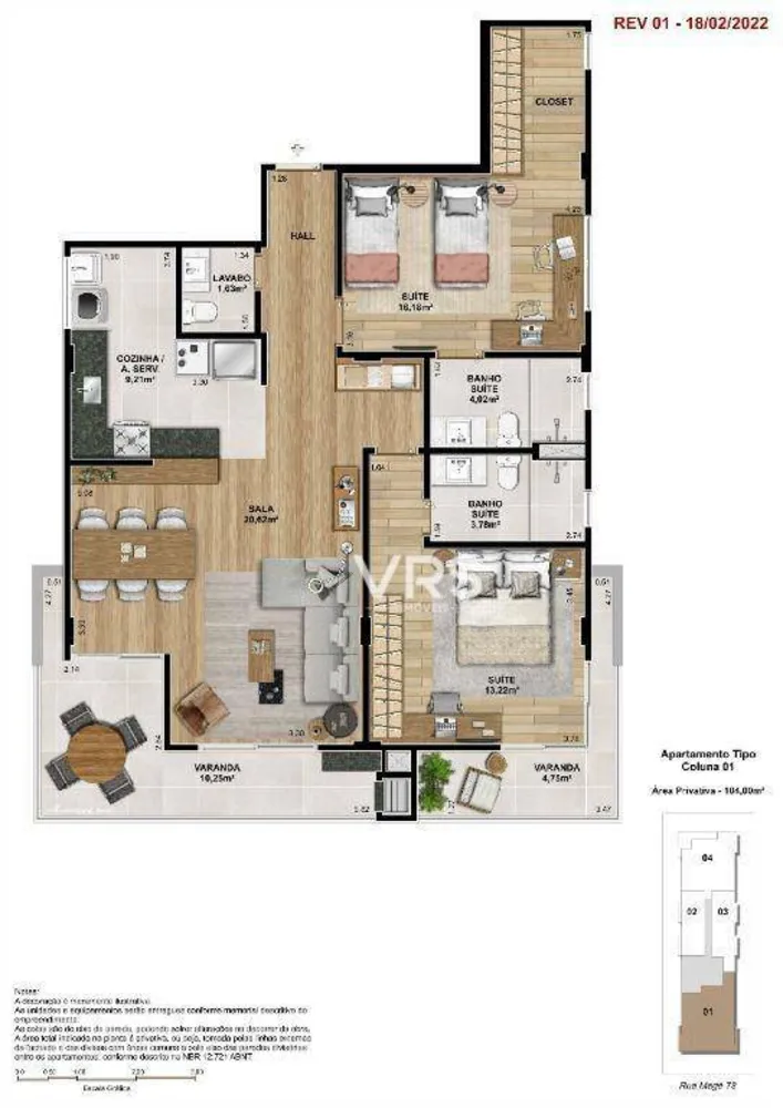 Apartamento, 2 quartos, 94 m² - Foto 32