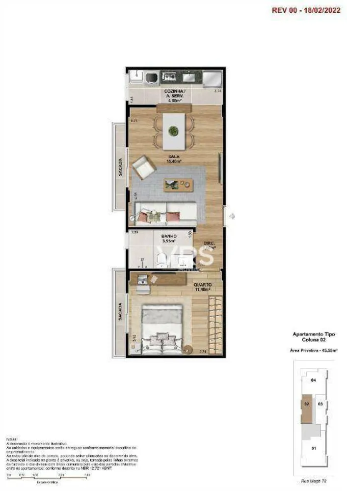 Apartamento, 2 quartos, 94 m² - Foto 33