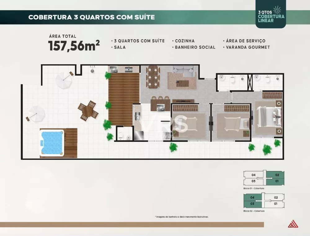 Apartamento, 2 quartos, 63 m² - Foto 34
