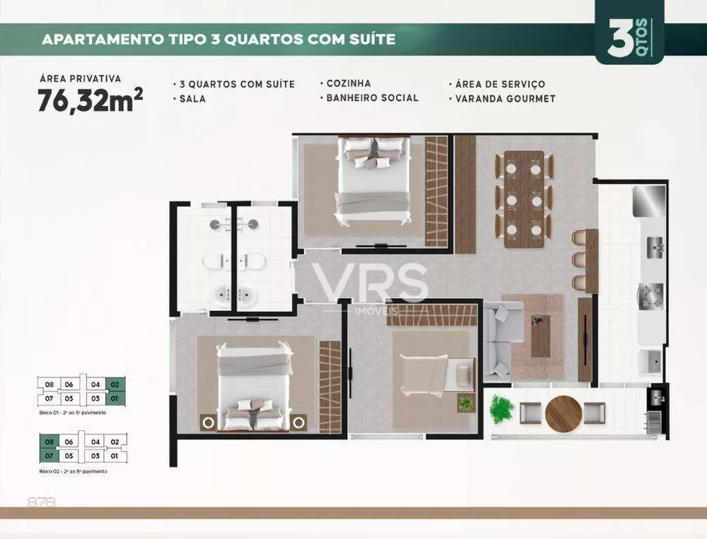 Apartamento, 2 quartos, 63 m² - Foto 22
