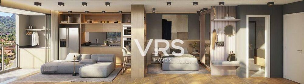 Apartamento à venda com 1 quarto, 46m² - Foto 2