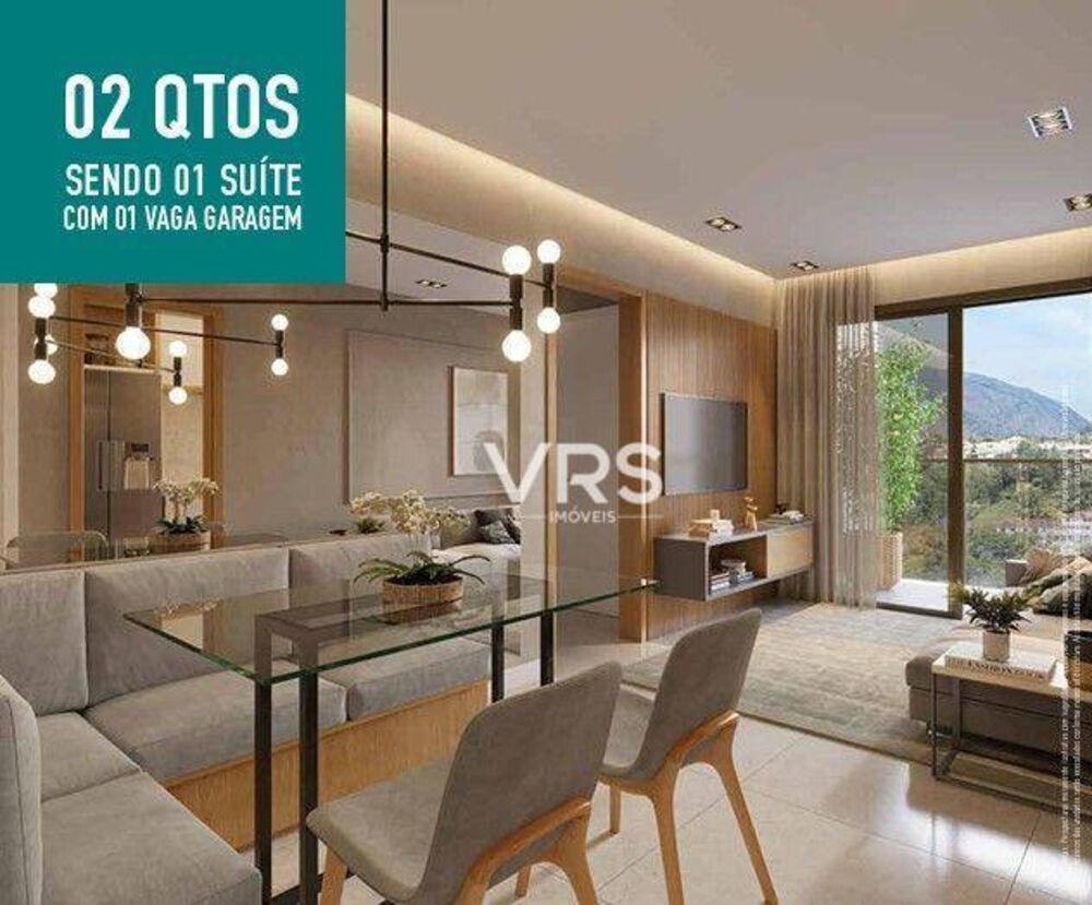 Apartamento à venda com 2 quartos, 60m² - Foto 3
