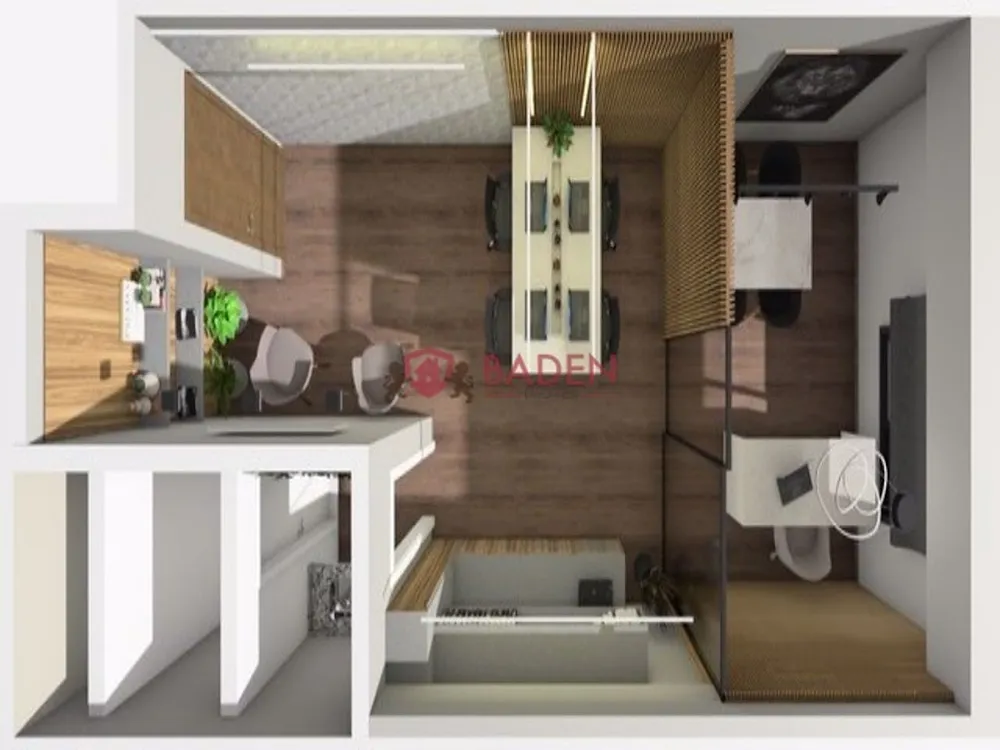 Sala-Conjunto, 44 m² - Foto 2