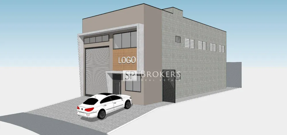 Depósito-Galpão, 181 m² - Foto 1