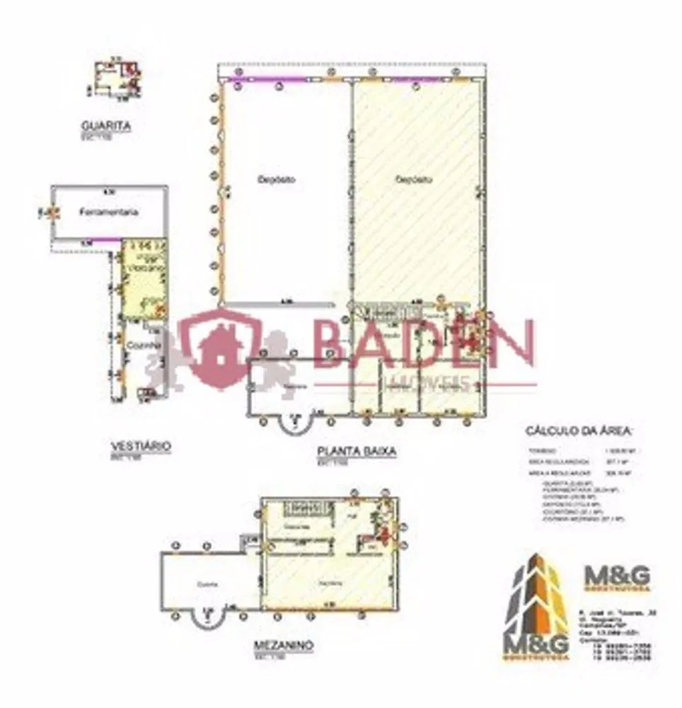 Depósito-Galpão, 666 m² - Foto 3
