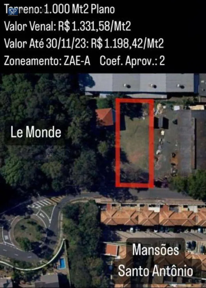 Terreno, 1000 m² - Foto 3
