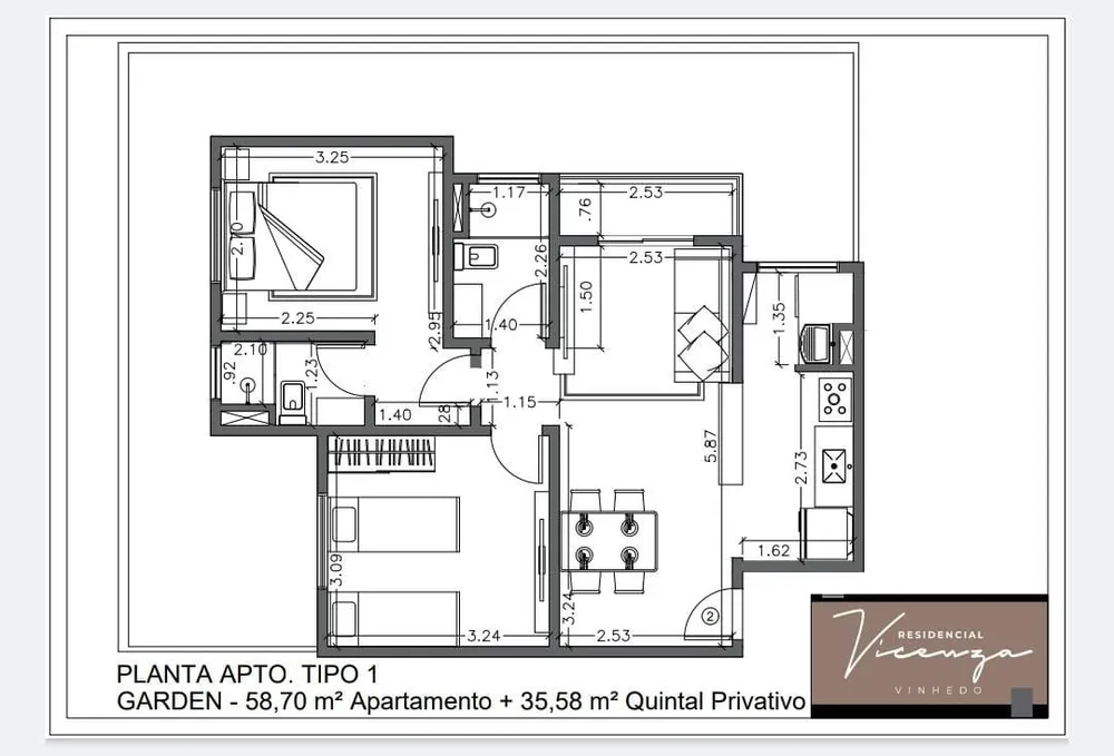 Apartamento, 2 quartos, 94 m² - Foto 3