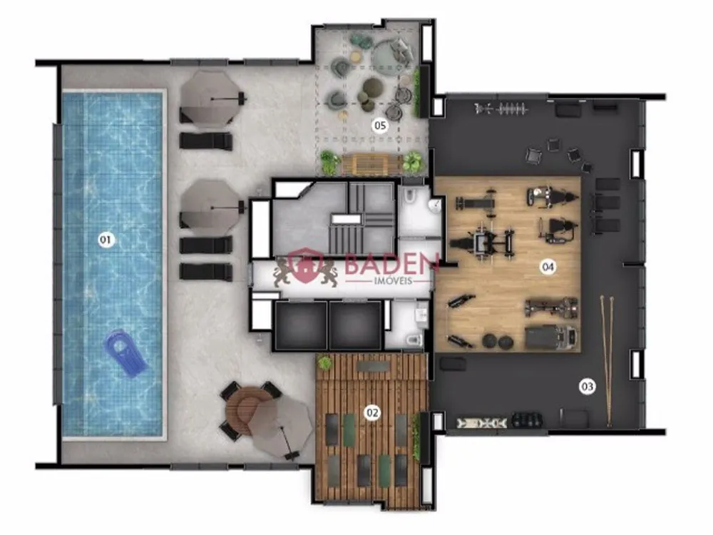 Apartamento, 2 quartos, 55 m² - Foto 2
