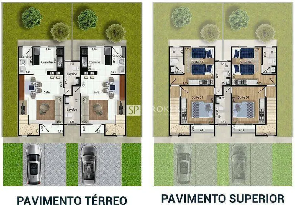 Casa de Condomínio, 2 quartos - Foto 2