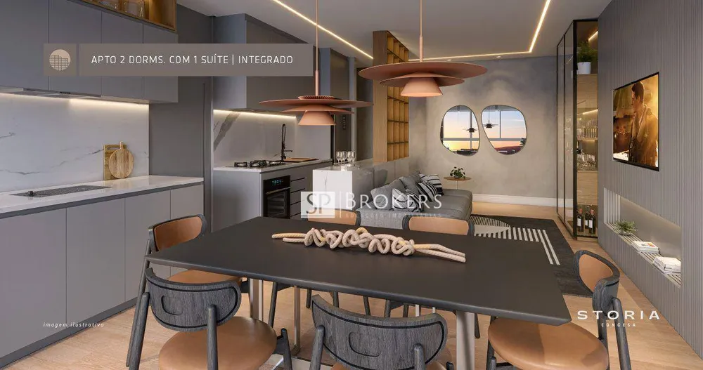 Apartamento, 2 quartos, 70 m² - Foto 2